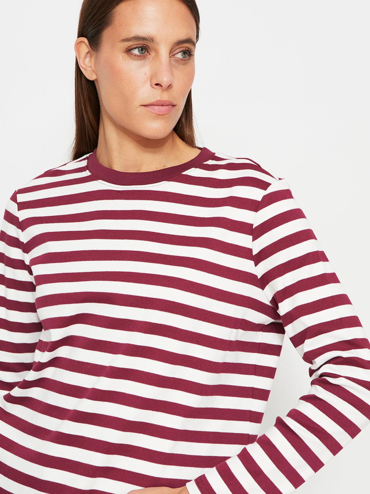 POLERA MUJER MARQUIS ALGODÓN RAYADA - 3