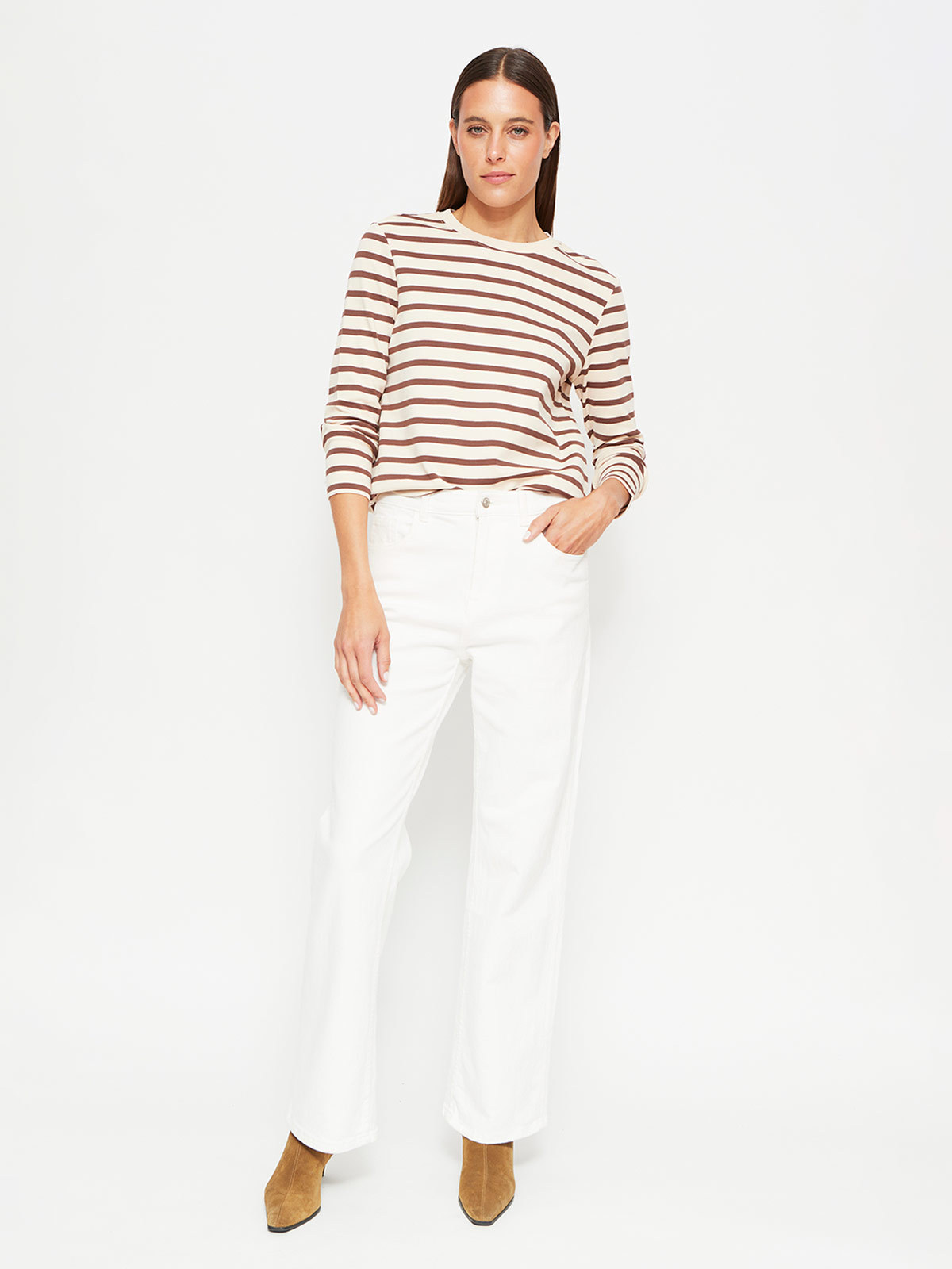POLERA MUJER MARQUIS ALGODÓN RAYADA - 4