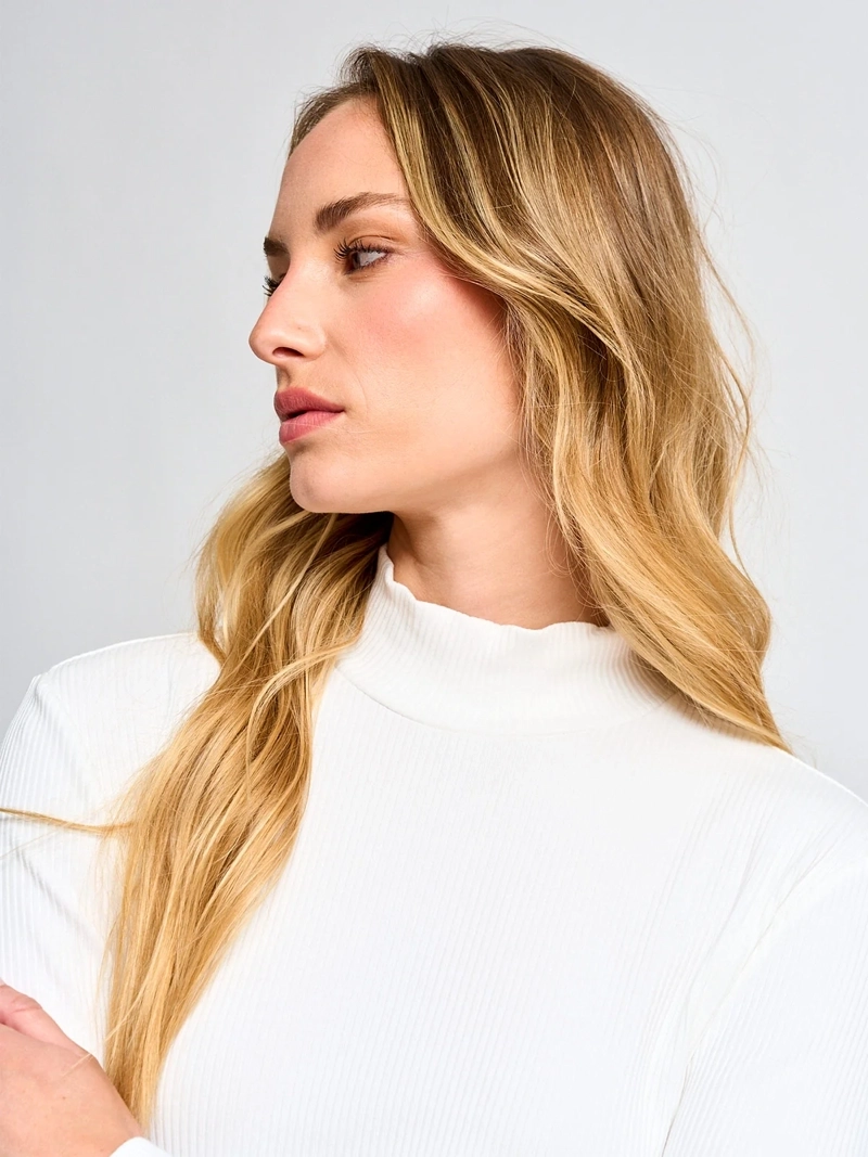 POLERA MUJER MARQUIS ALGODÓN CUELLO MOCK - 3