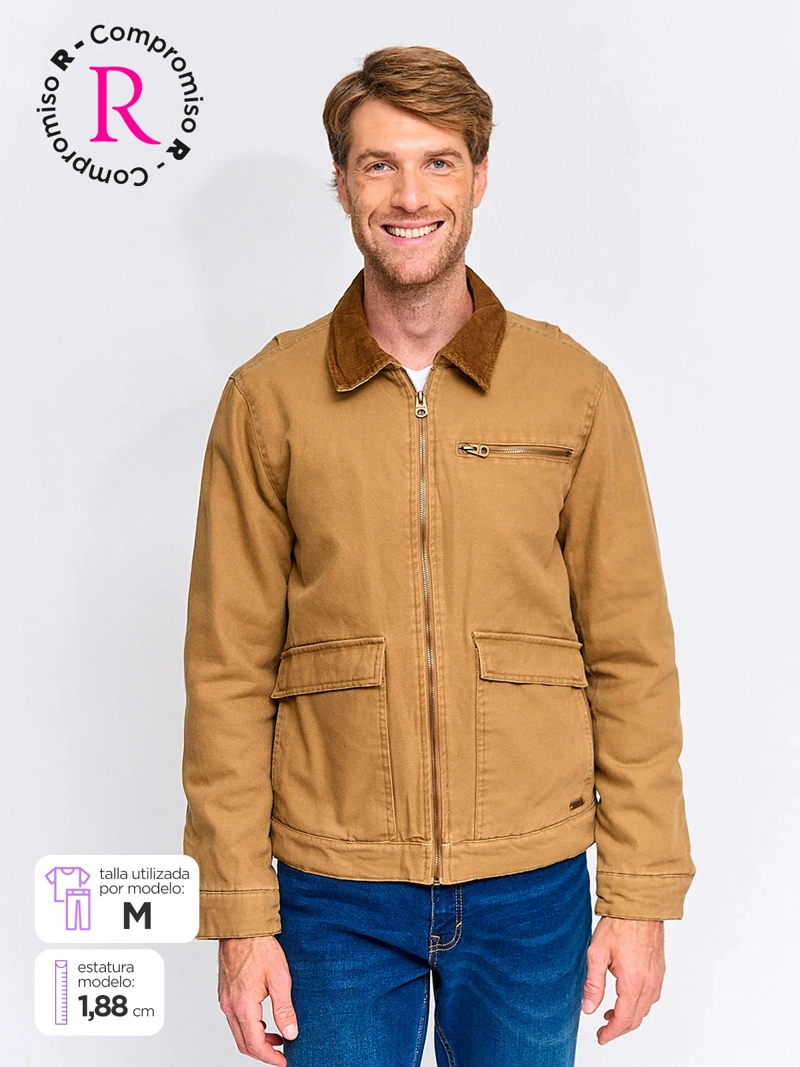 CHAQUETA HOMBRE REGATTA ALGODÓN  - 1