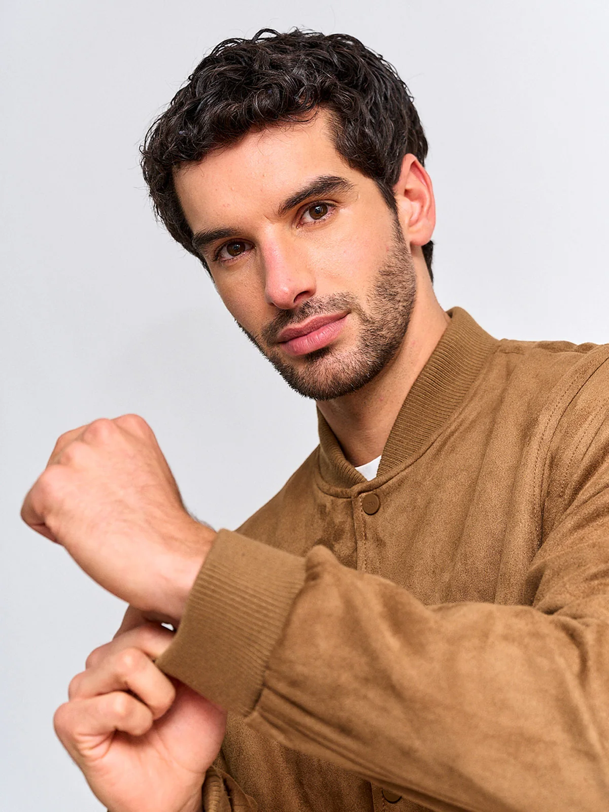 CHAQUETA HOMBRE INDEX BOMBER SUEDE - 3