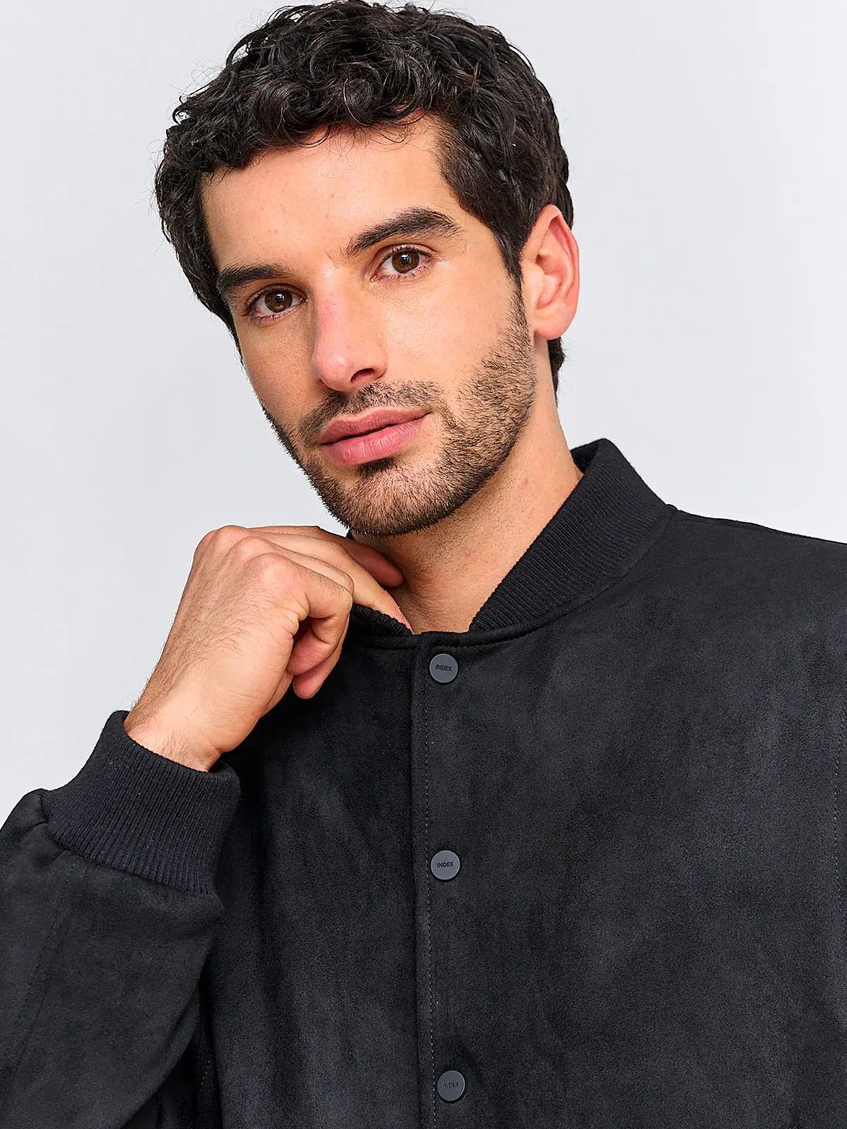 CHAQUETA HOMBRE INDEX BOMBER SUEDE - 3