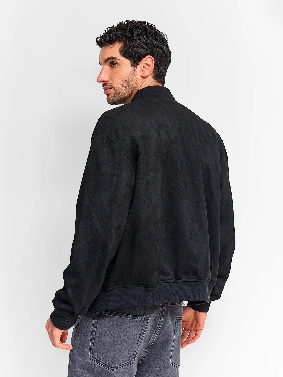 CHAQUETA HOMBRE INDEX BOMBER SUEDE - 2