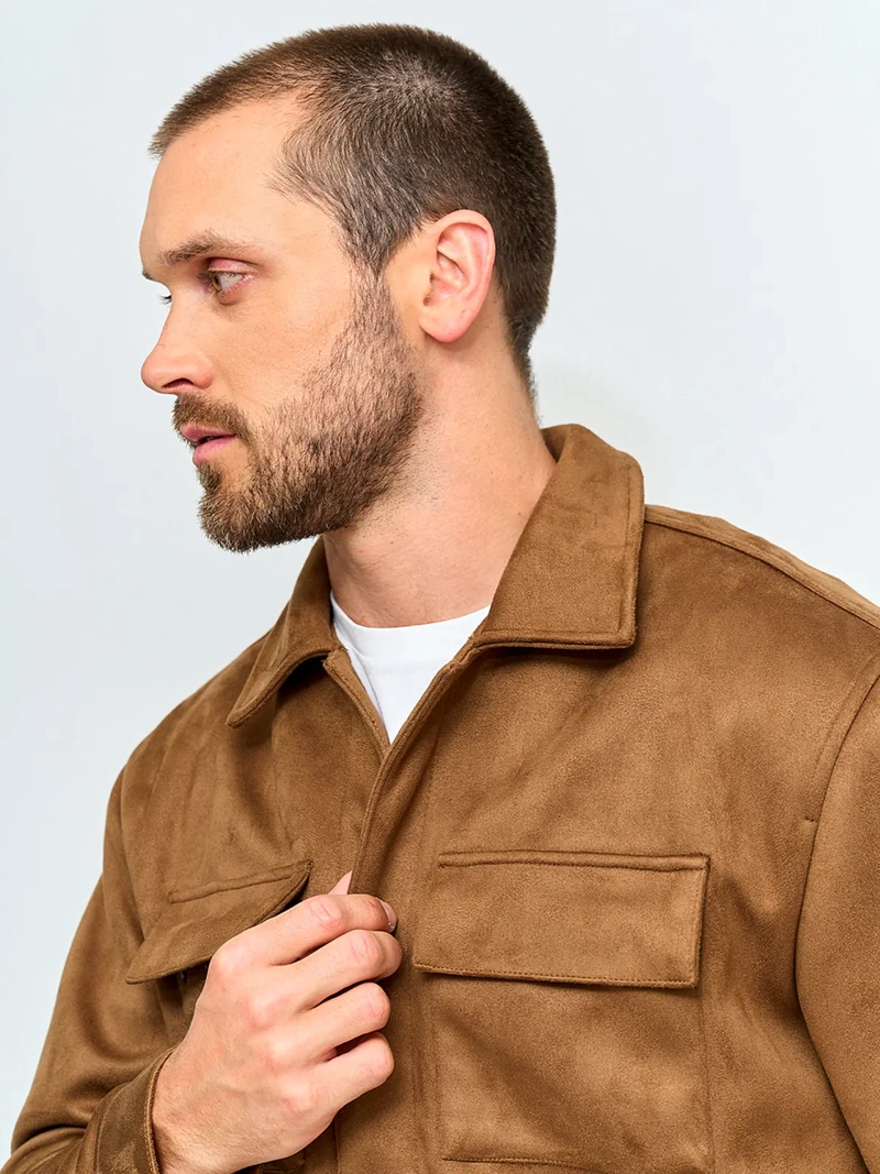 CHAQUETA HOMBRE INDEX CAMISERA SUEDE - 3
