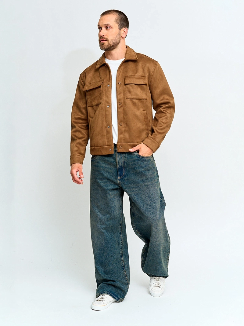CHAQUETA HOMBRE INDEX CAMISERA SUEDE - 4