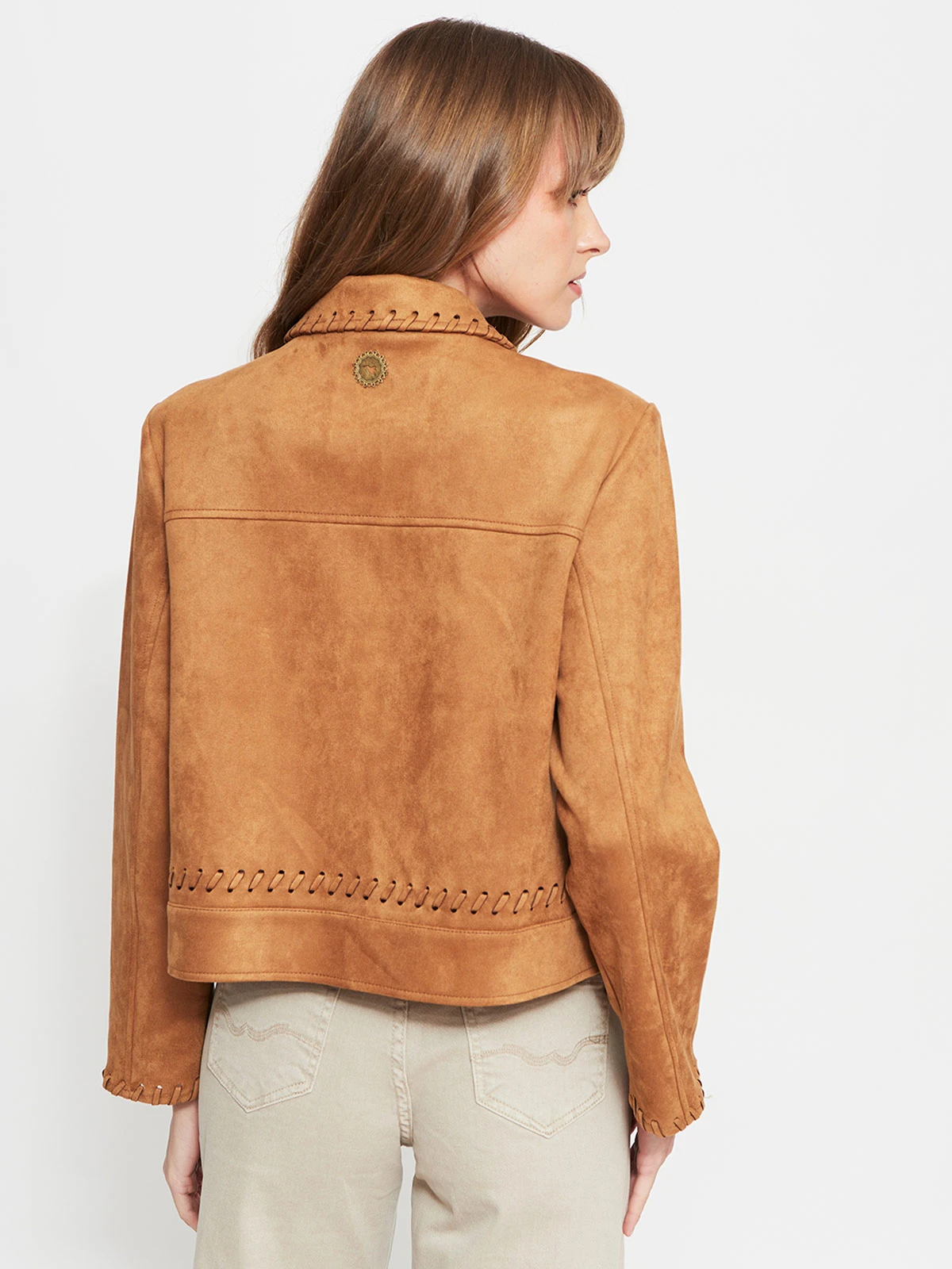 CHAQUETA MUJER TATIENNE CORTA SUEDE - 2