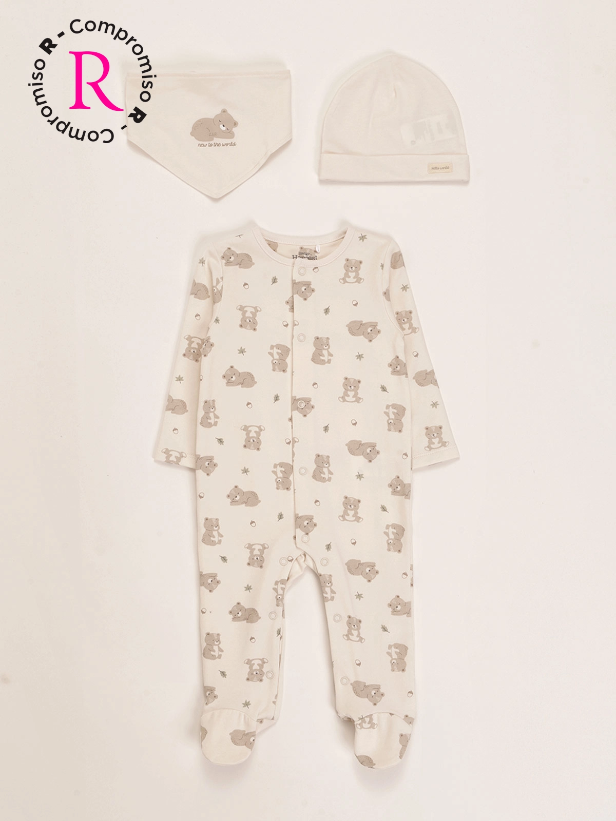 SET OSITO NIÑO BABY HARVEST - 1