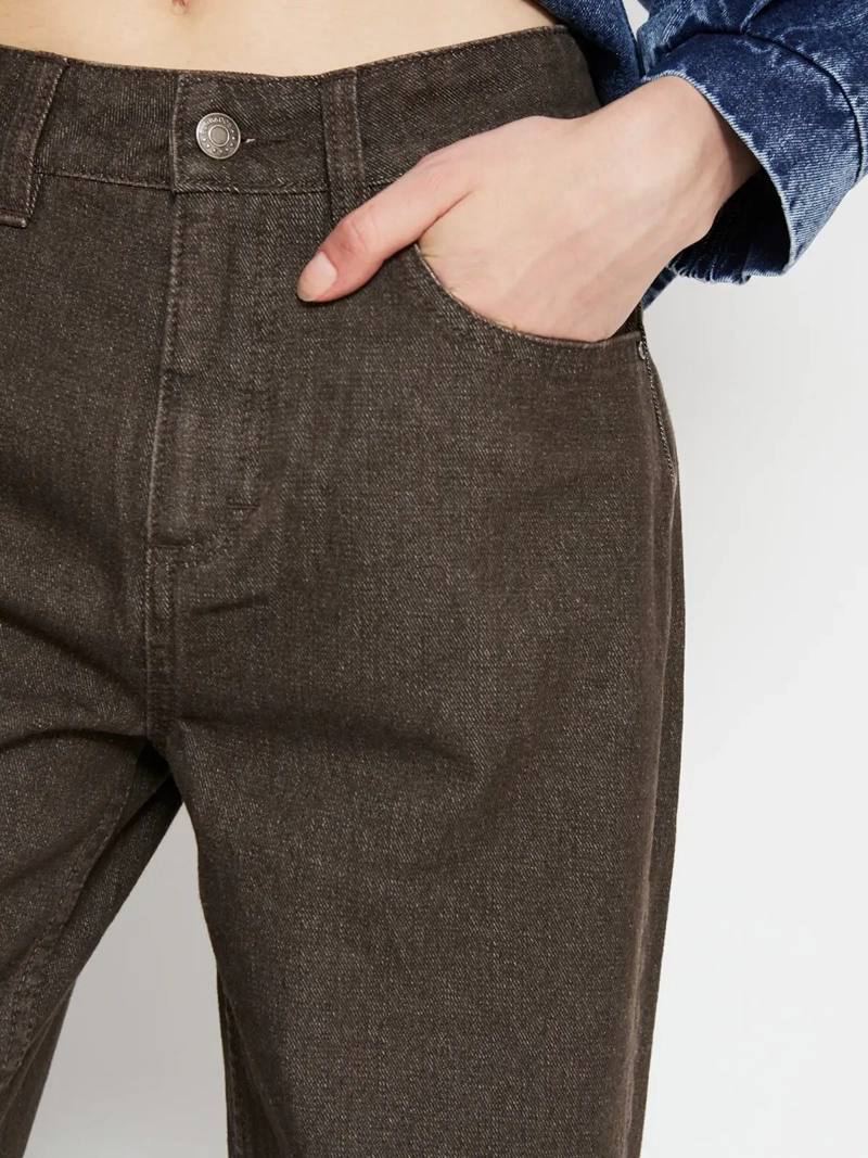 PANTALÓN MUJER BARBADOS ALGODÓN CUFFED - 4