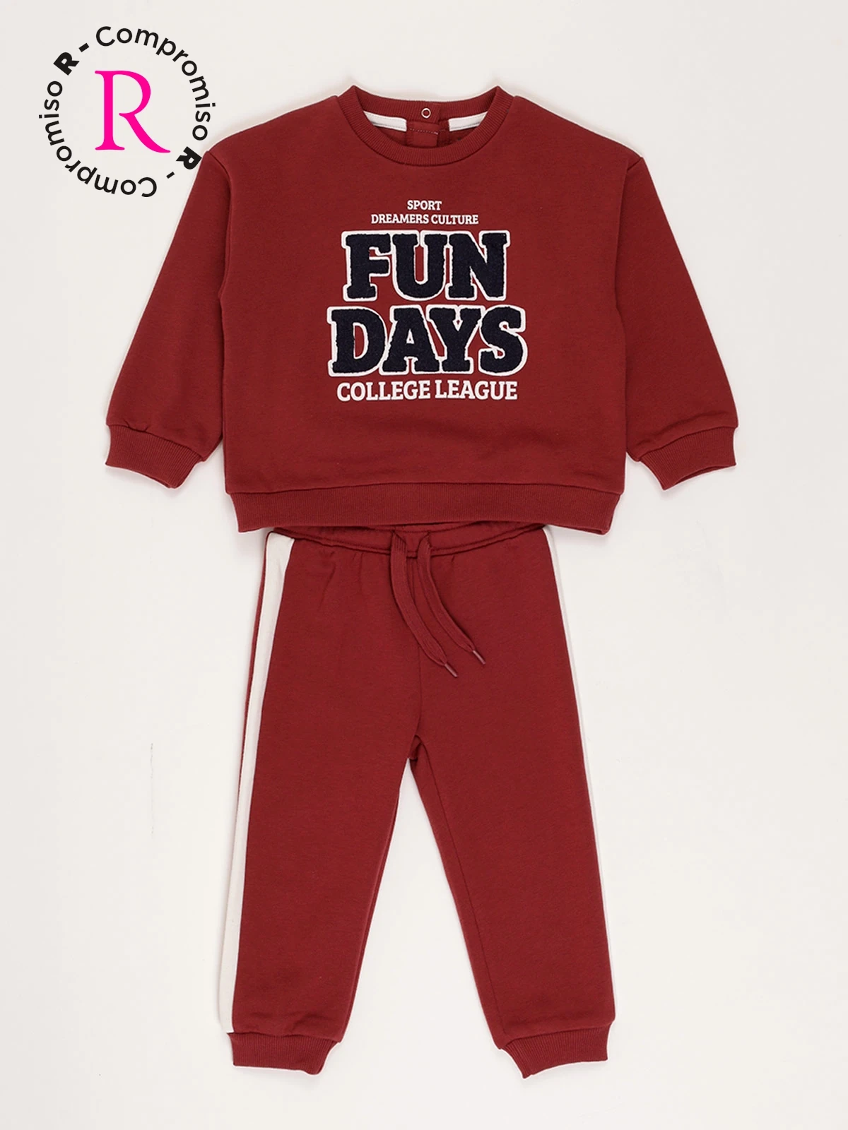 CONJUNTO NIÑO BABY HARVEST POLERÓN Y PANTALÓN DE BUZO - 1