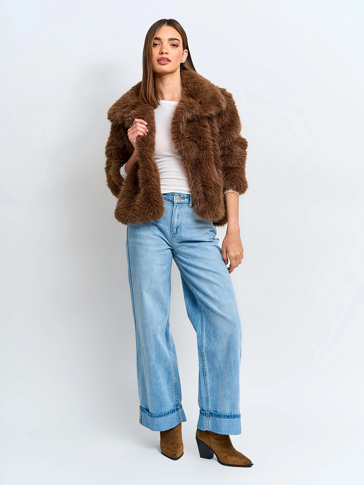 CHAQUETA MUJER INDEX PELUDA - 4