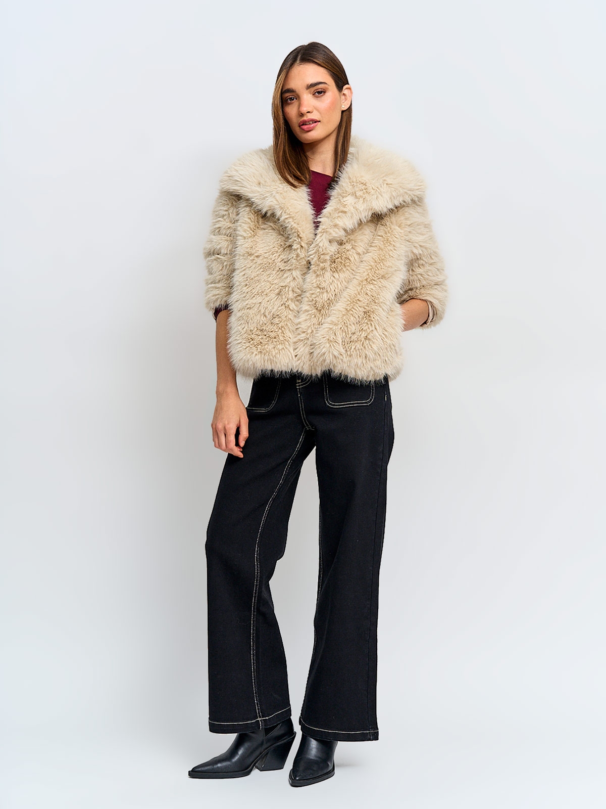 CHAQUETA MUJER INDEX PELUDA - 4