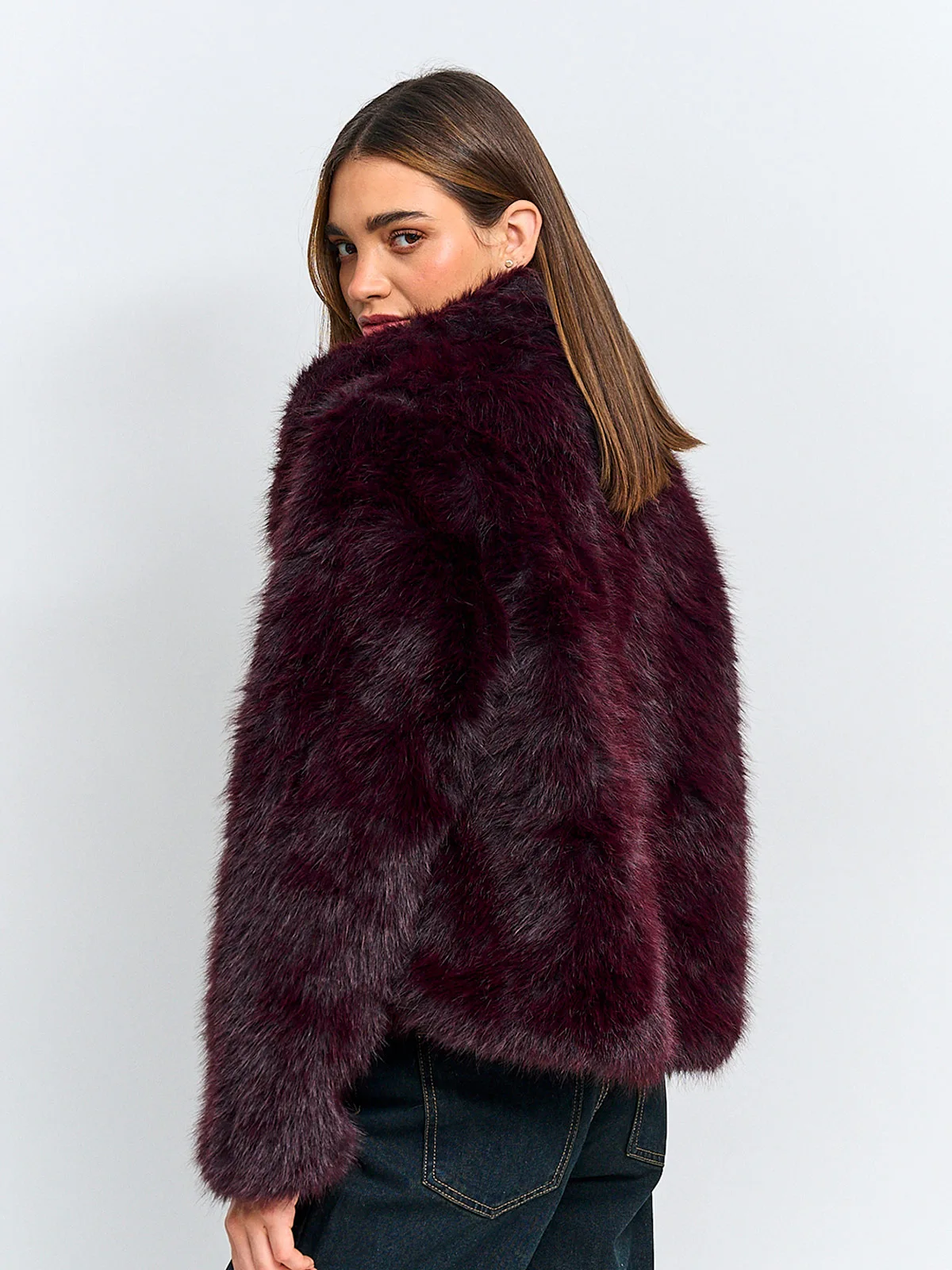 CHAQUETA MUJER INDEX PELUDA - 2