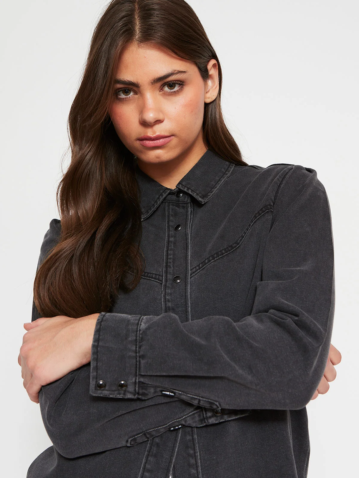 SOBRECAMISA MUJER PEPE JEANS ALGODÓN DENIM - 3