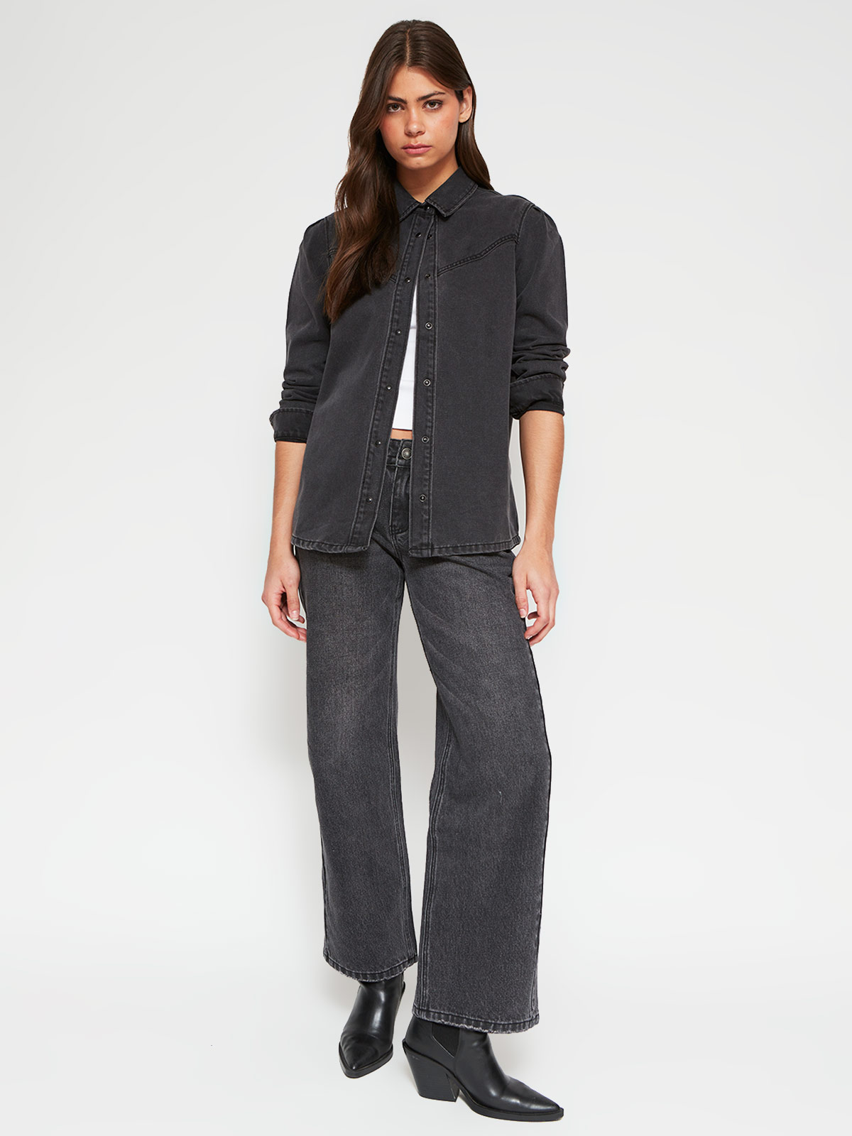 SOBRECAMISA MUJER PEPE JEANS ALGODÓN DENIM - 4