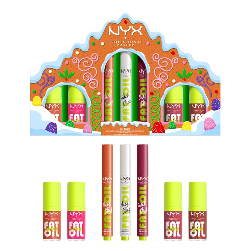 SET NYX FAT GINGERBREAD HOUSE KIT - 1