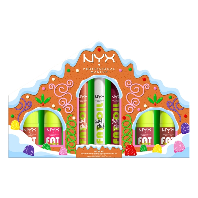 SET NYX FAT GINGERBREAD HOUSE KIT - 3