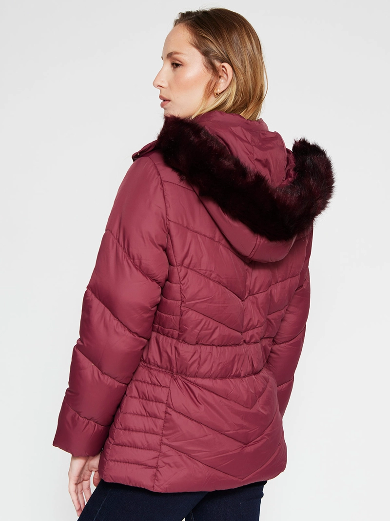 PARKA MUJER CACHAREL GORRO - 2