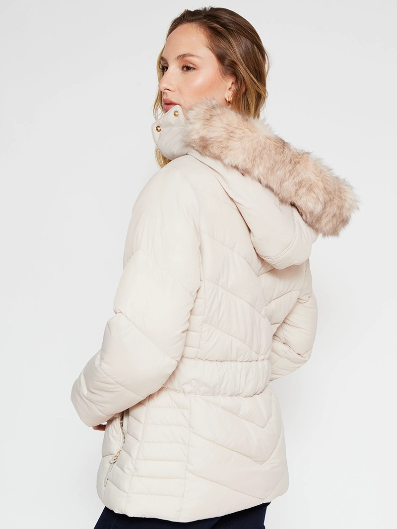 PARKA MUJER CACHAREL GORRO - 2