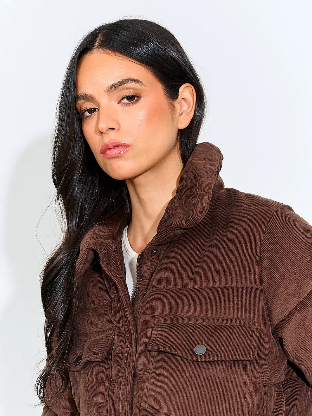 CHAQUETA MUJER BARBADOS ALGODÓN COTELÉ - 3