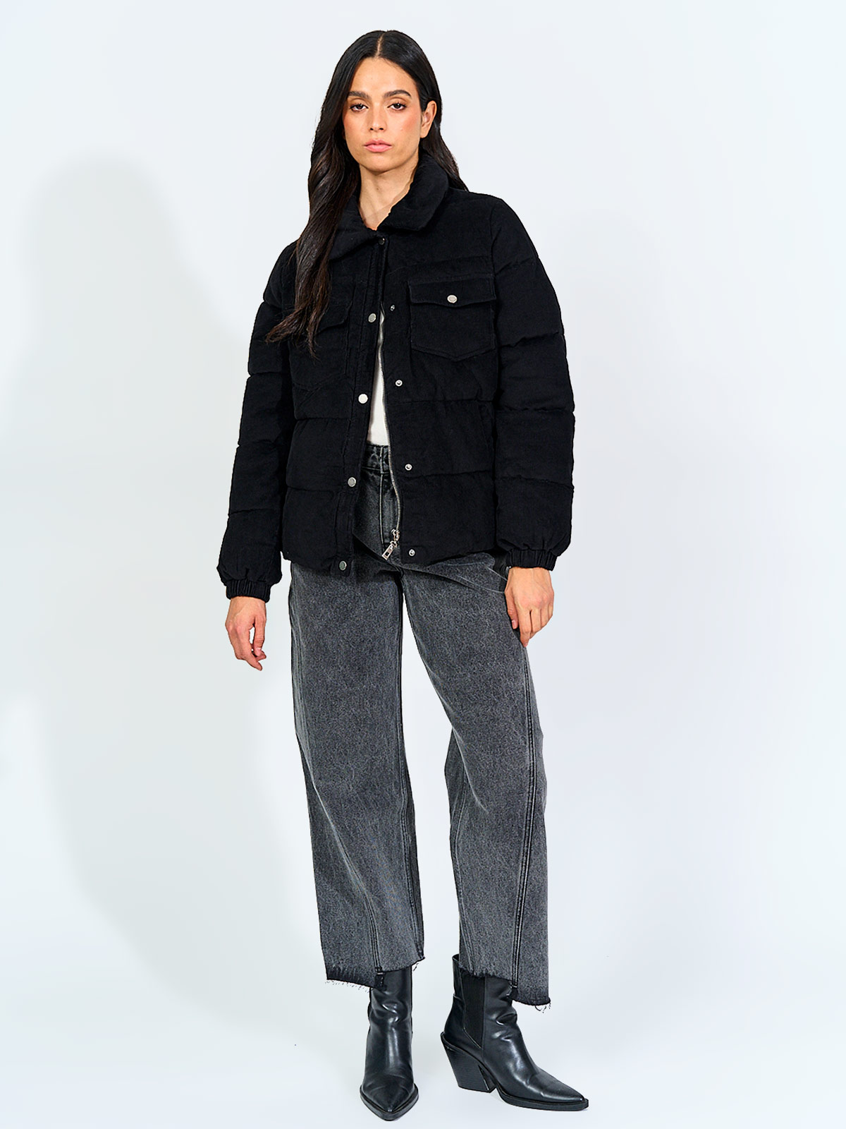 CHAQUETA MUJER BARBADOS ALGODÓN COTELÉ - 4