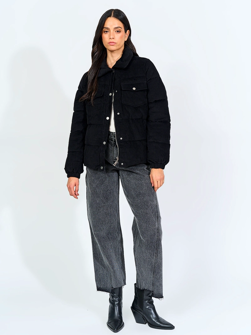 CHAQUETA MUJER BARBADOS ALGODÓN COTELÉ - 4
