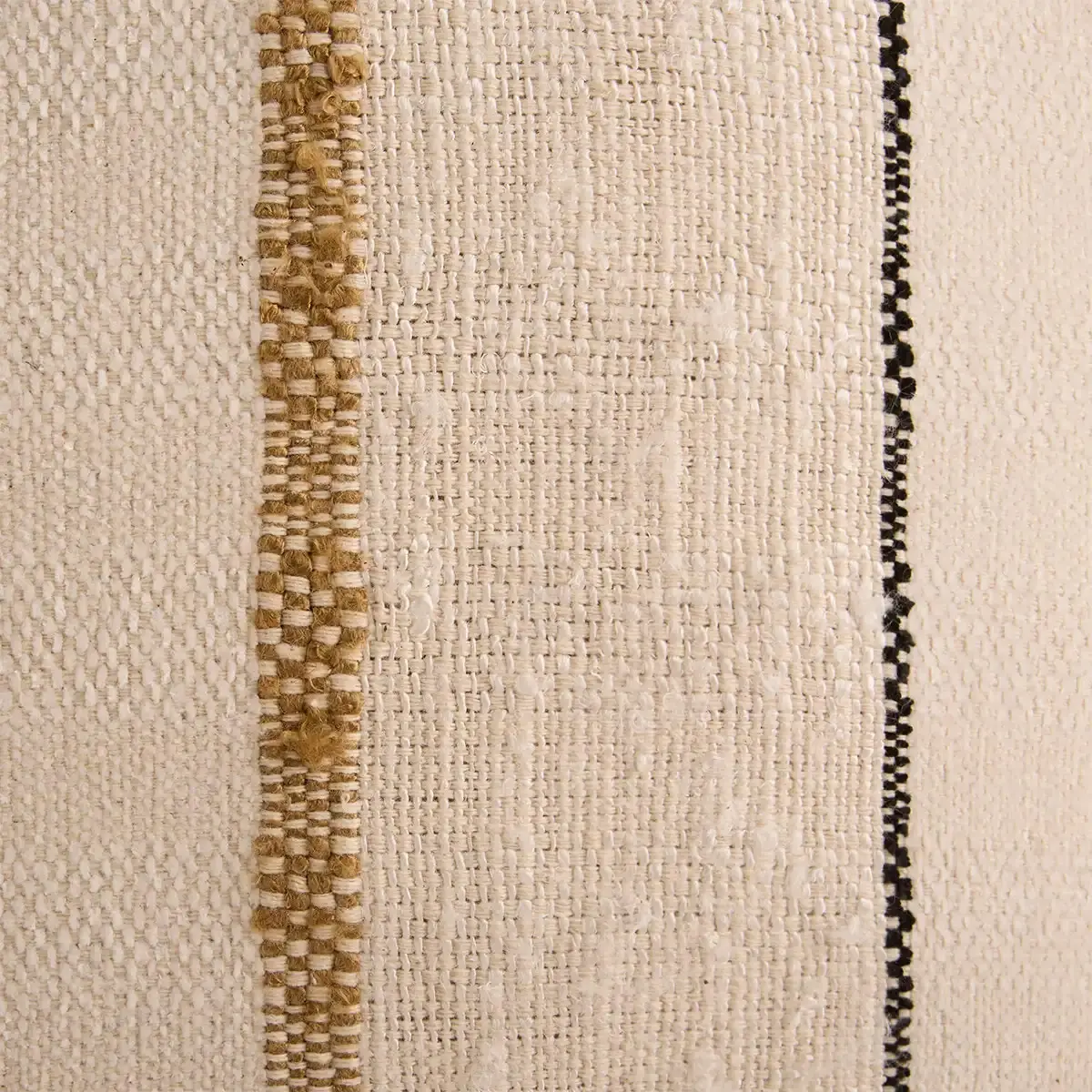 COJÍN MAISON LINETT LÍNEAS FINAS CRUDO 50X50 CM - 4