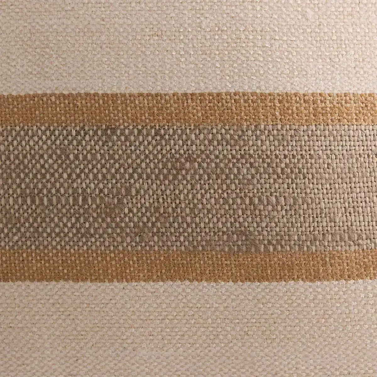 COJÍN MAISON LINETT LÍNEAS GRUESAS CRUDO 50X50 CM - 4