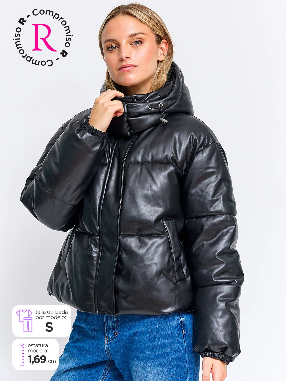 INDEX PARKA MUJER INDEX EFECTO PIEL