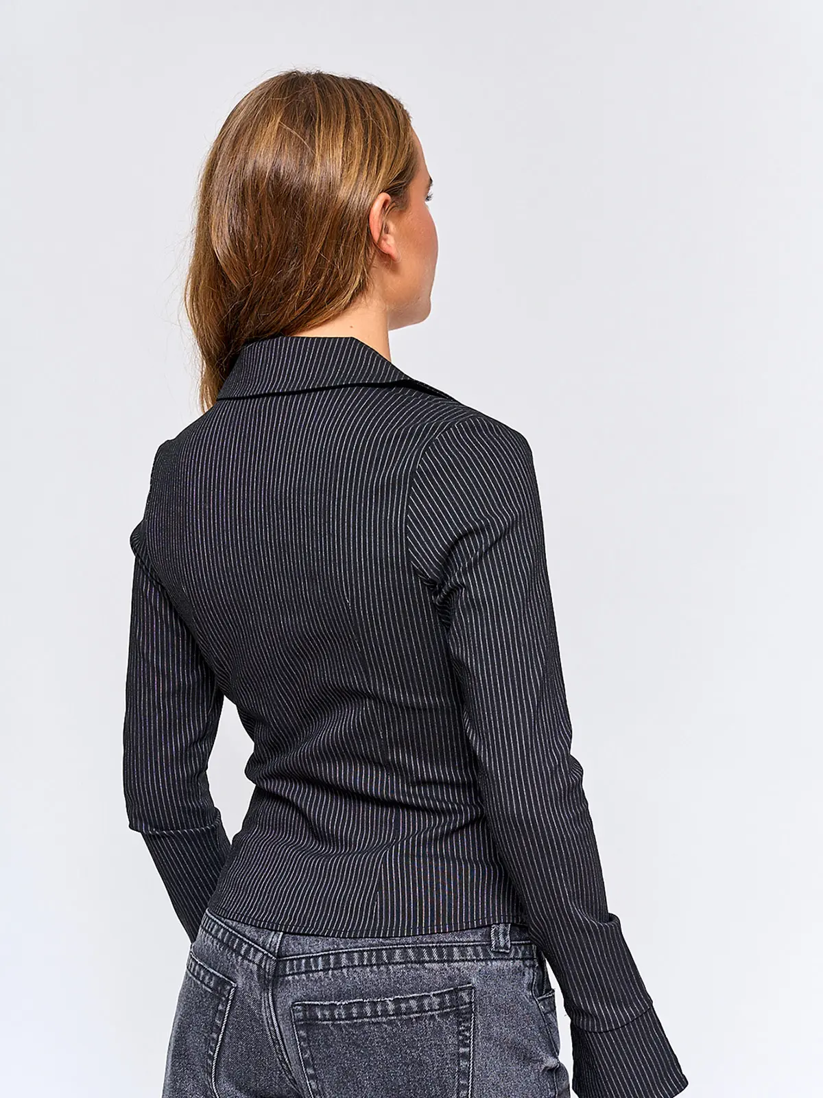 BLUSA MUJER INDEX MANGA LARGA - 2