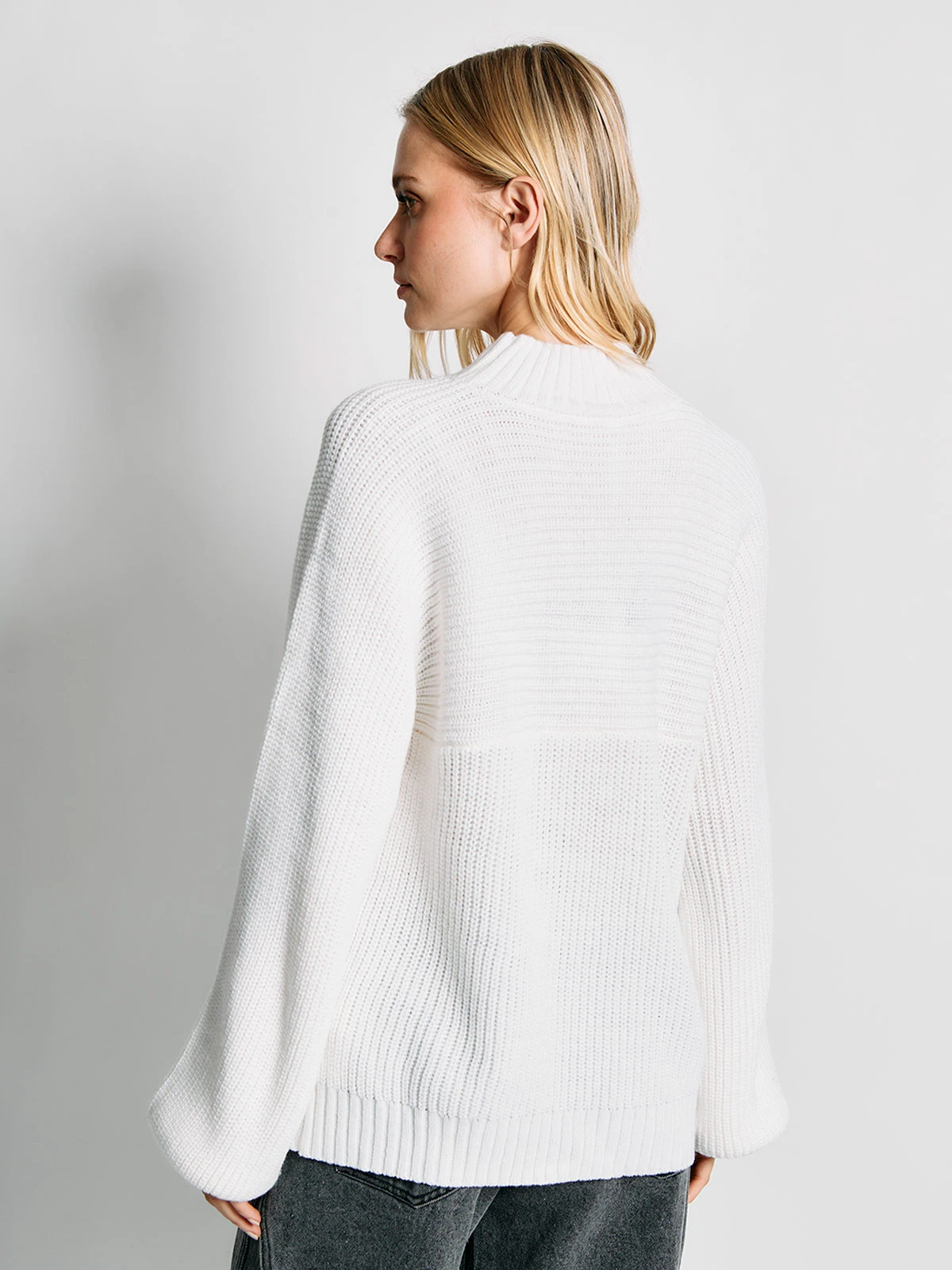 SWEATER MUJER INDEX MANGA LARGA OVERSIZE - 2
