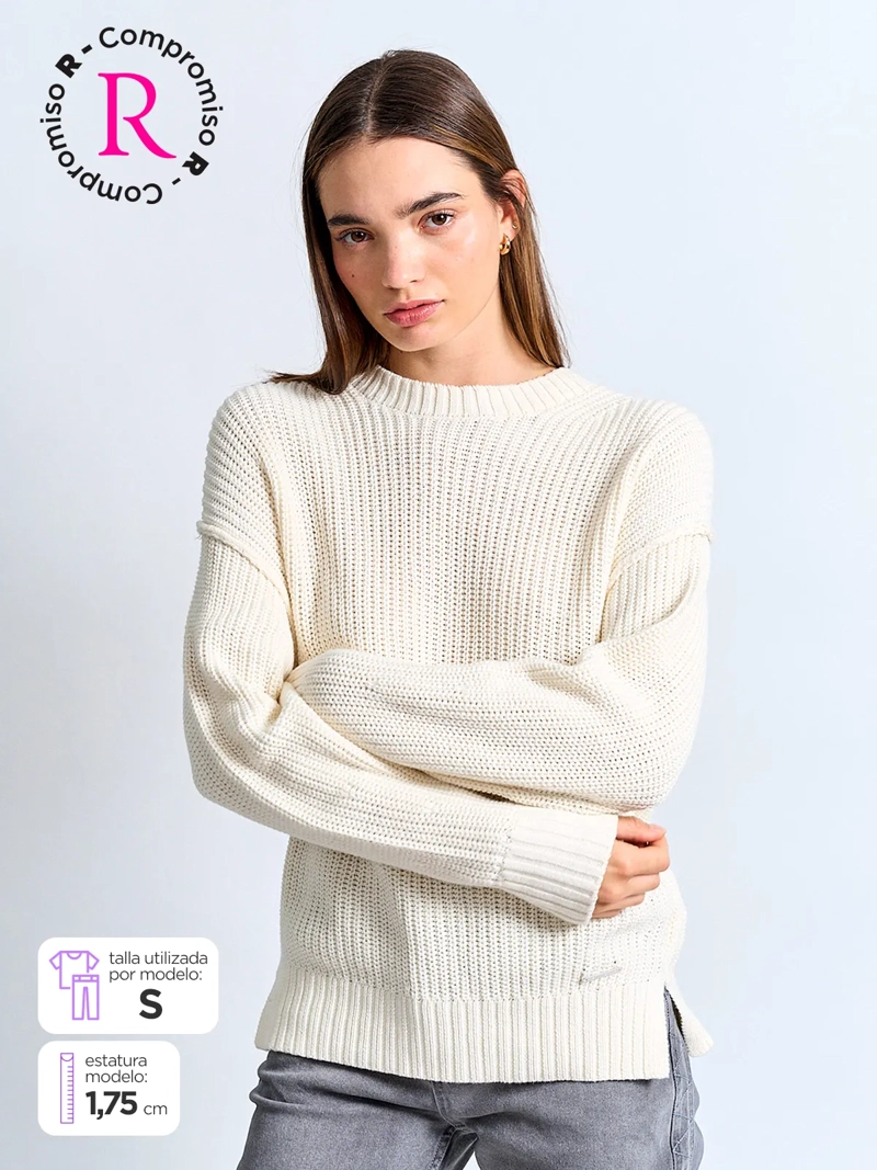 SWEATER MUJER AEROPOSTALE ALGODÓN  - 1