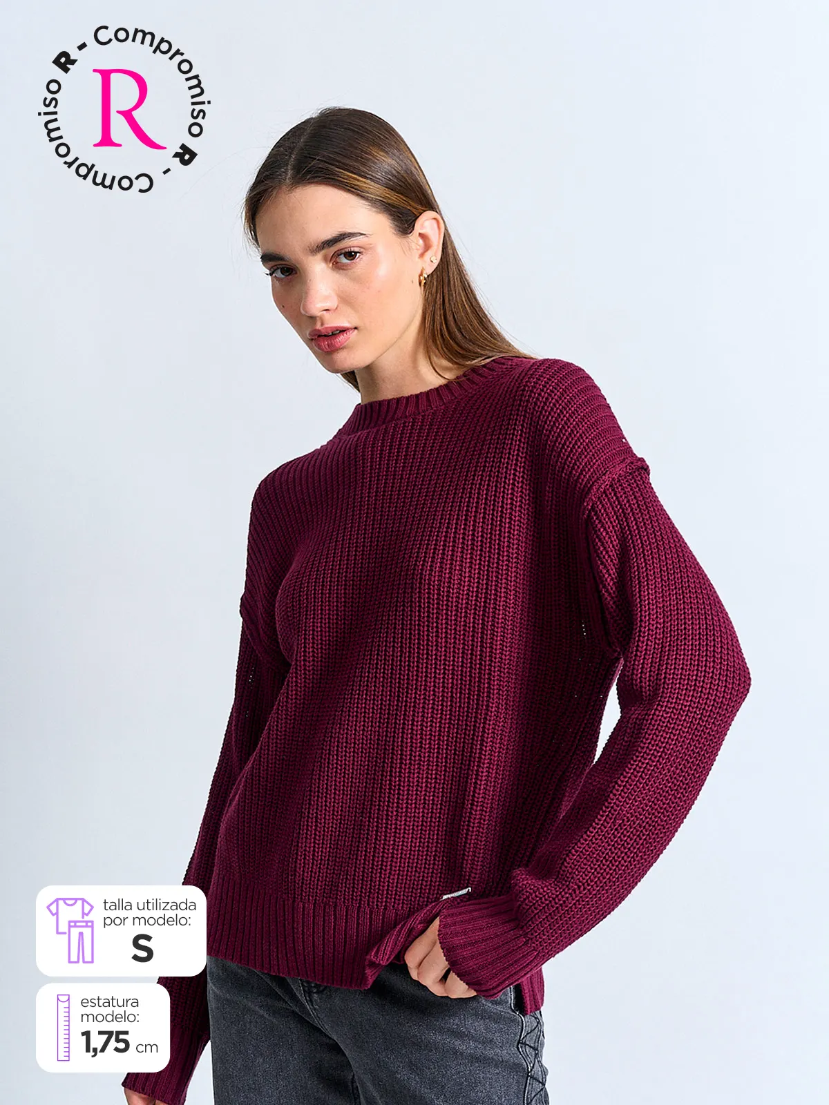 SWEATER MUJER AEROPOSTALE ALGODÓN  - 1