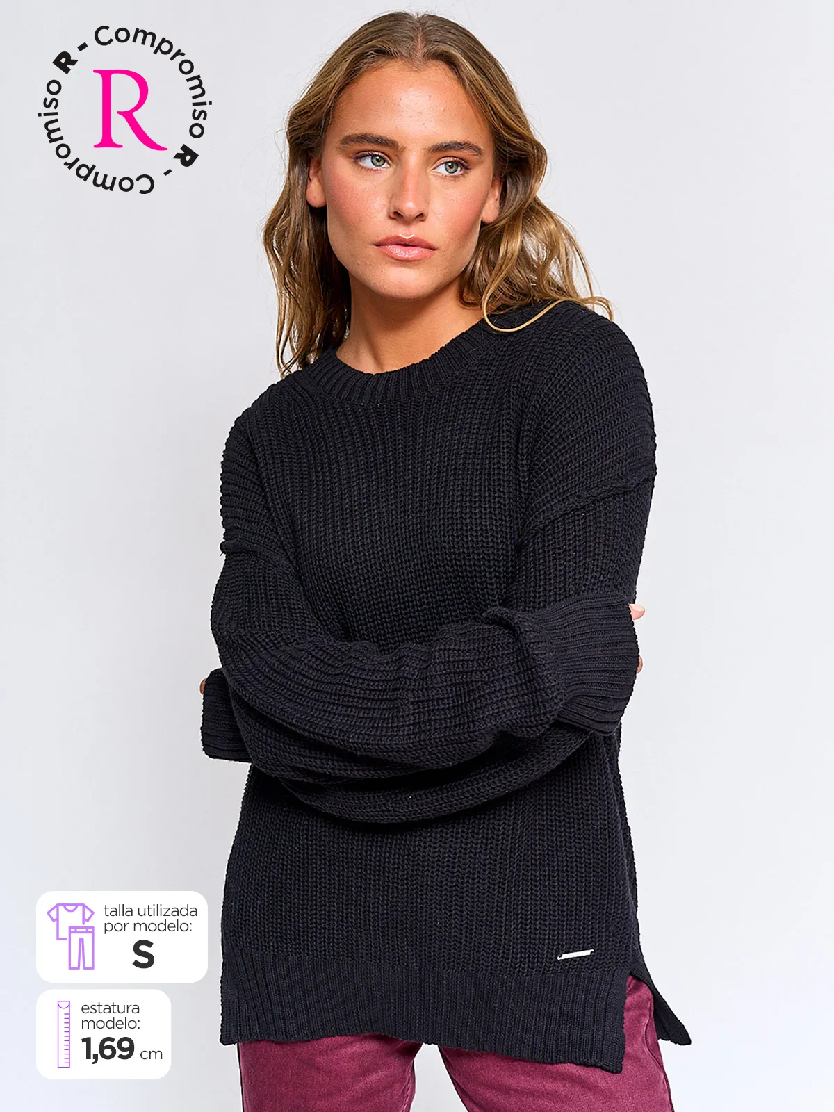 SWEATER MUJER AEROPOSTALE ALGODÓN  - 1