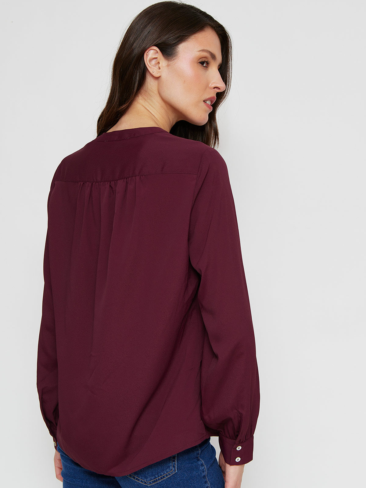 BLUSA MUJER MARQUIS CUELLO MAO - 2
