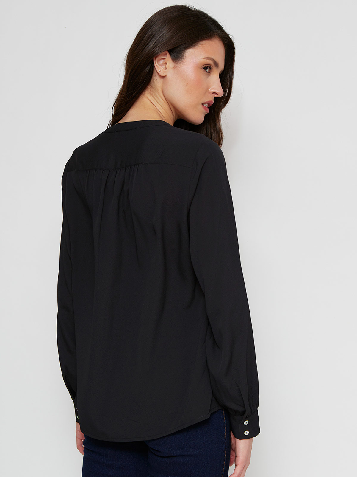 BLUSA MUJER MARQUIS CUELLO MAO - 2