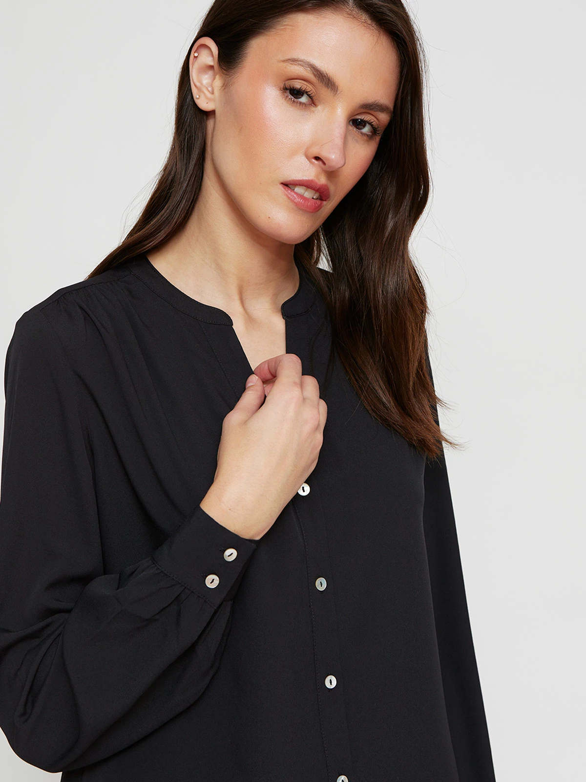 BLUSA MUJER MARQUIS CUELLO MAO - 3