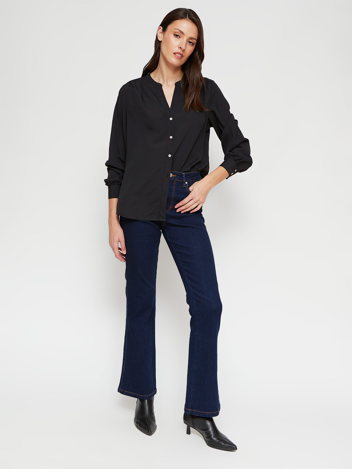 BLUSA MUJER MARQUIS CUELLO MAO - 4