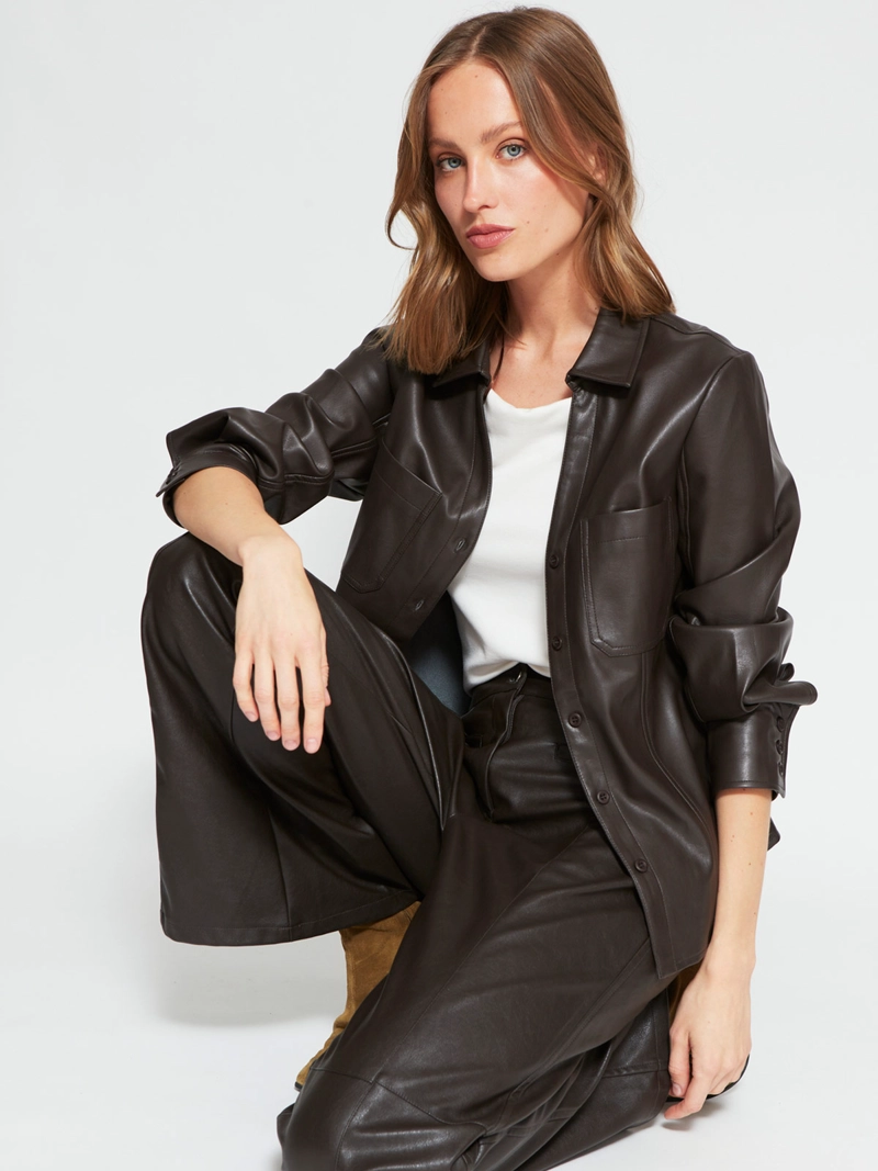 BLUSA MUJER MARQUIS EFECTO PIEL - 4