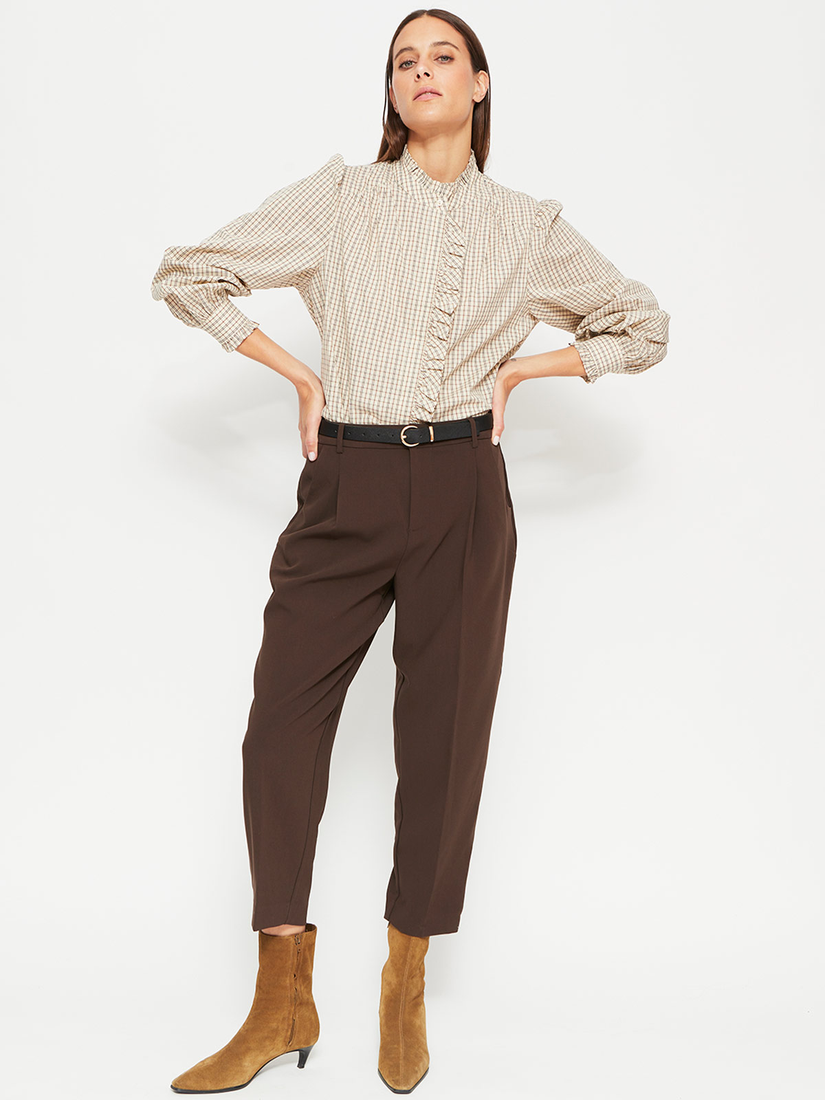 BLUSA MUJER MARQUIS ALGODÓN VUELOS - 4