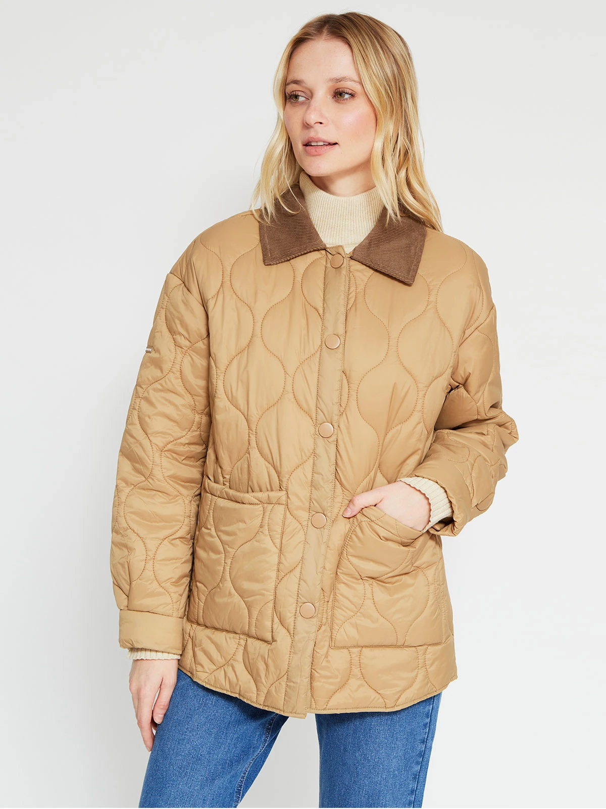 CHAQUETA MUJER PEPE JEANS QUILT - 2