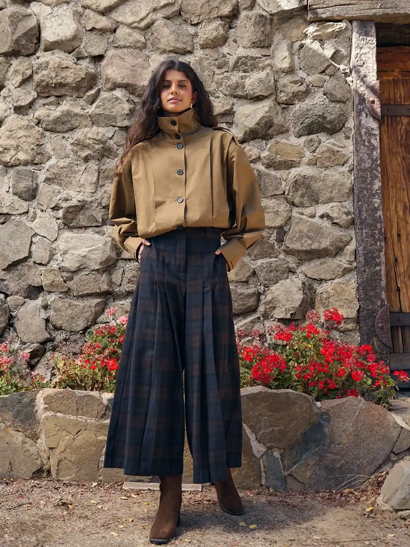 PANTALÓN MUJER MARQUIS CUADROS - 1