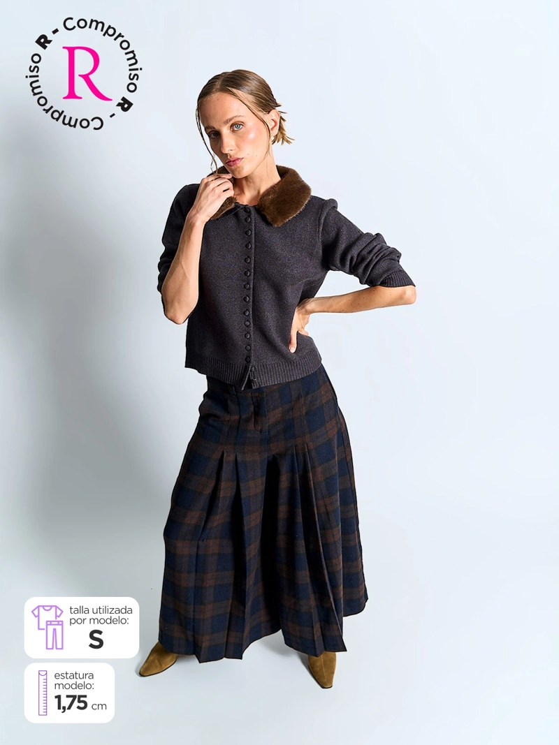 PANTALÓN MUJER MARQUIS CUADROS - 2