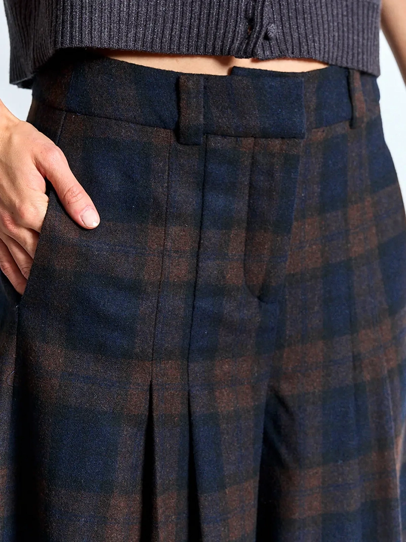 PANTALÓN MUJER MARQUIS CUADROS - 5