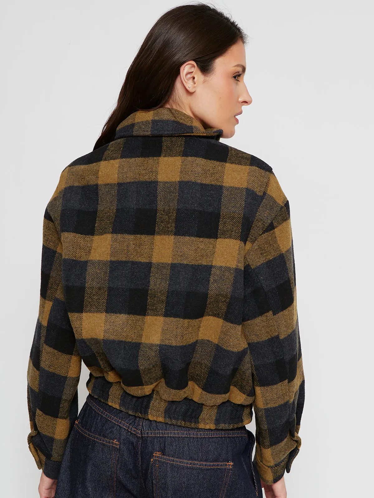 CHAQUETA MUJER MARQUIS CUADROS - 2