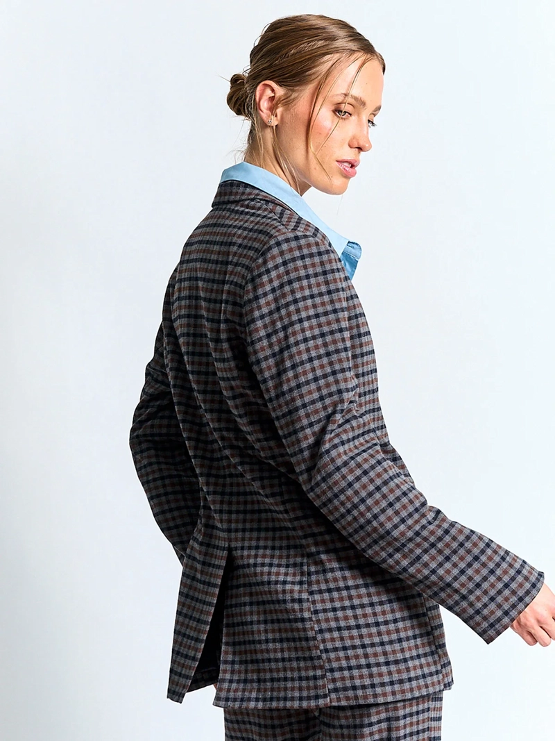 BLAZER MUJER MARQUIS CHECKS - 3