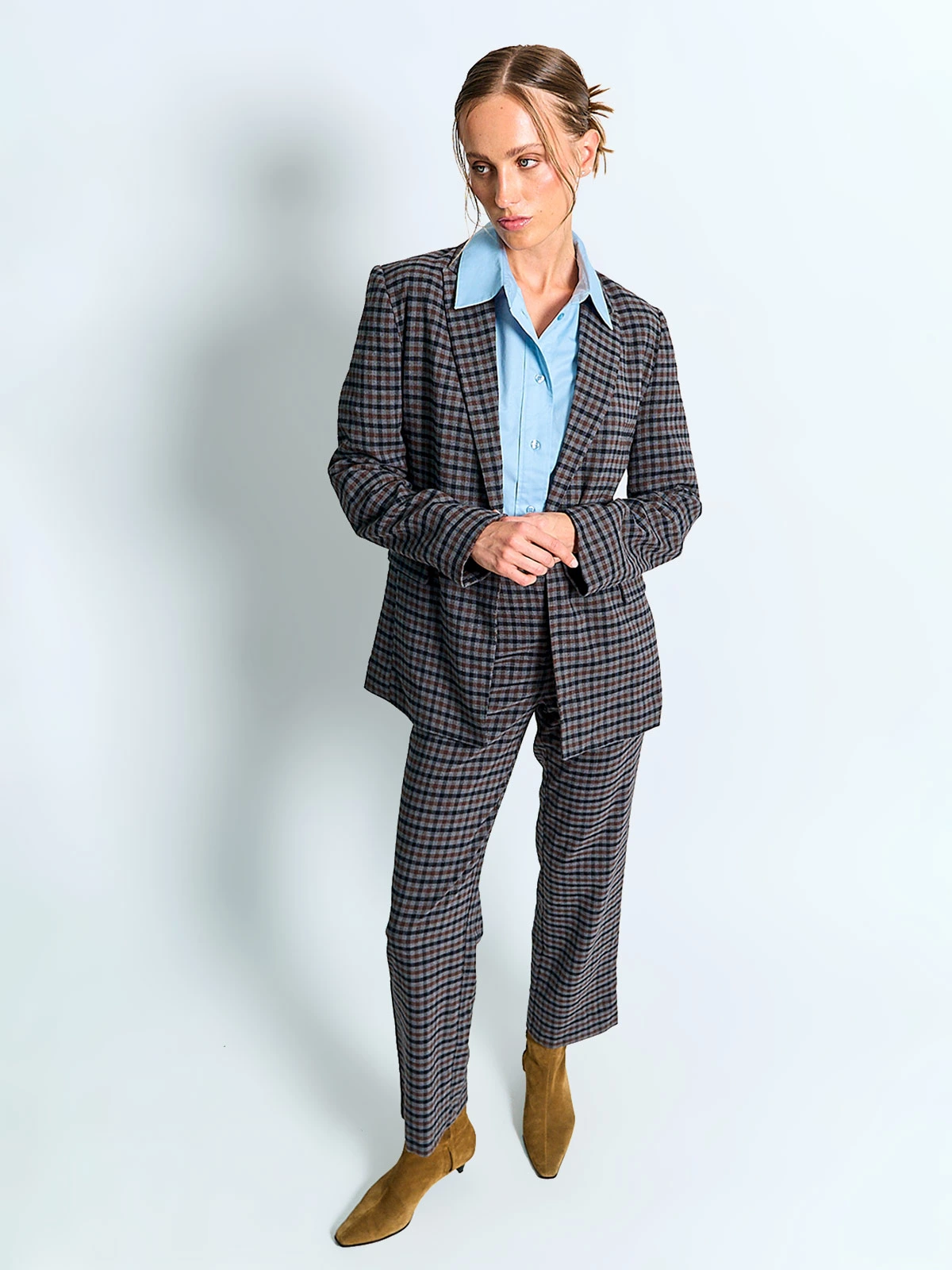 BLAZER MUJER MARQUIS CHECKS - 5