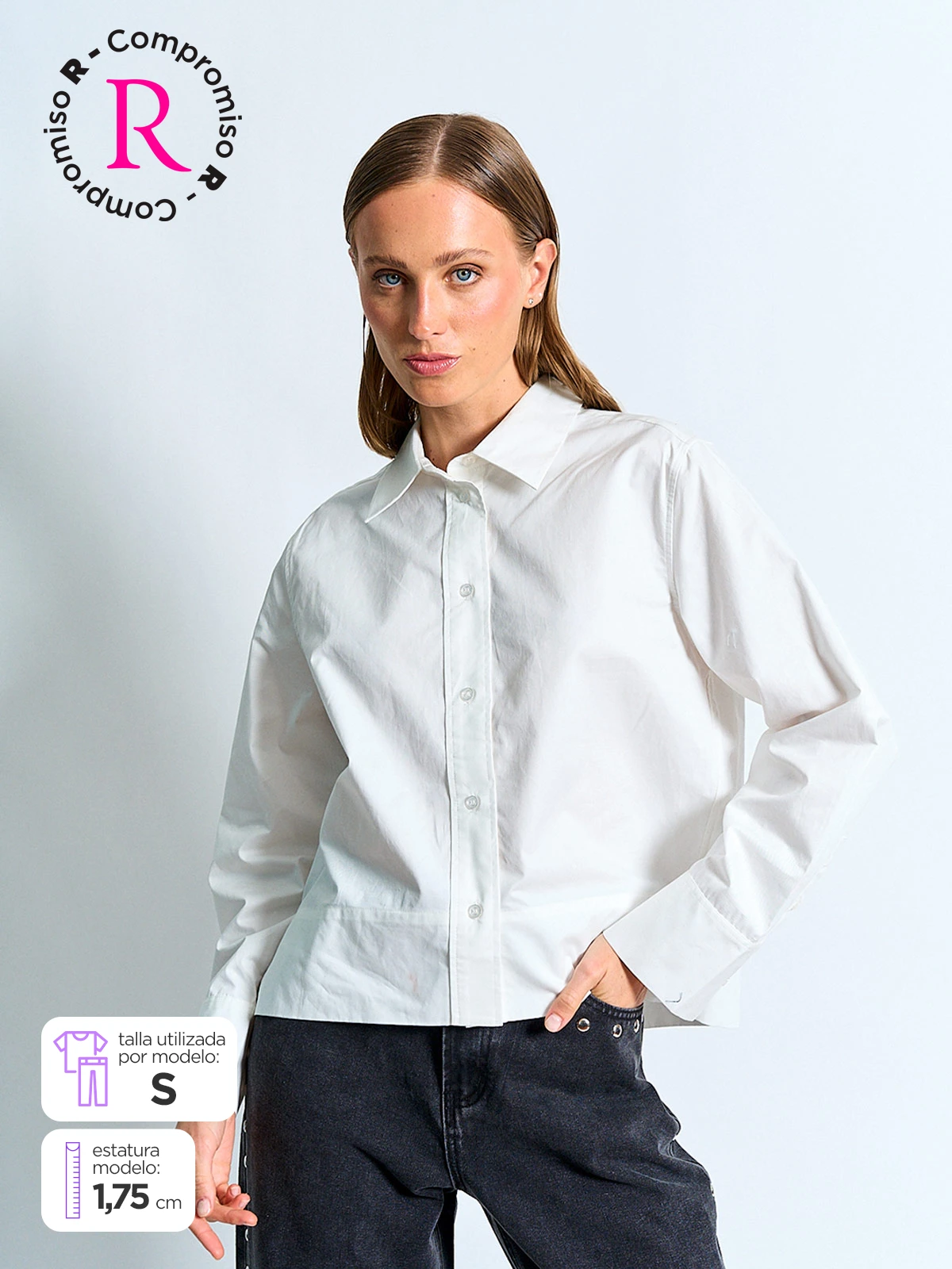 MARQUIS BLUSA MUJER MARQUIS ALGODÓN CAMISERA CROP