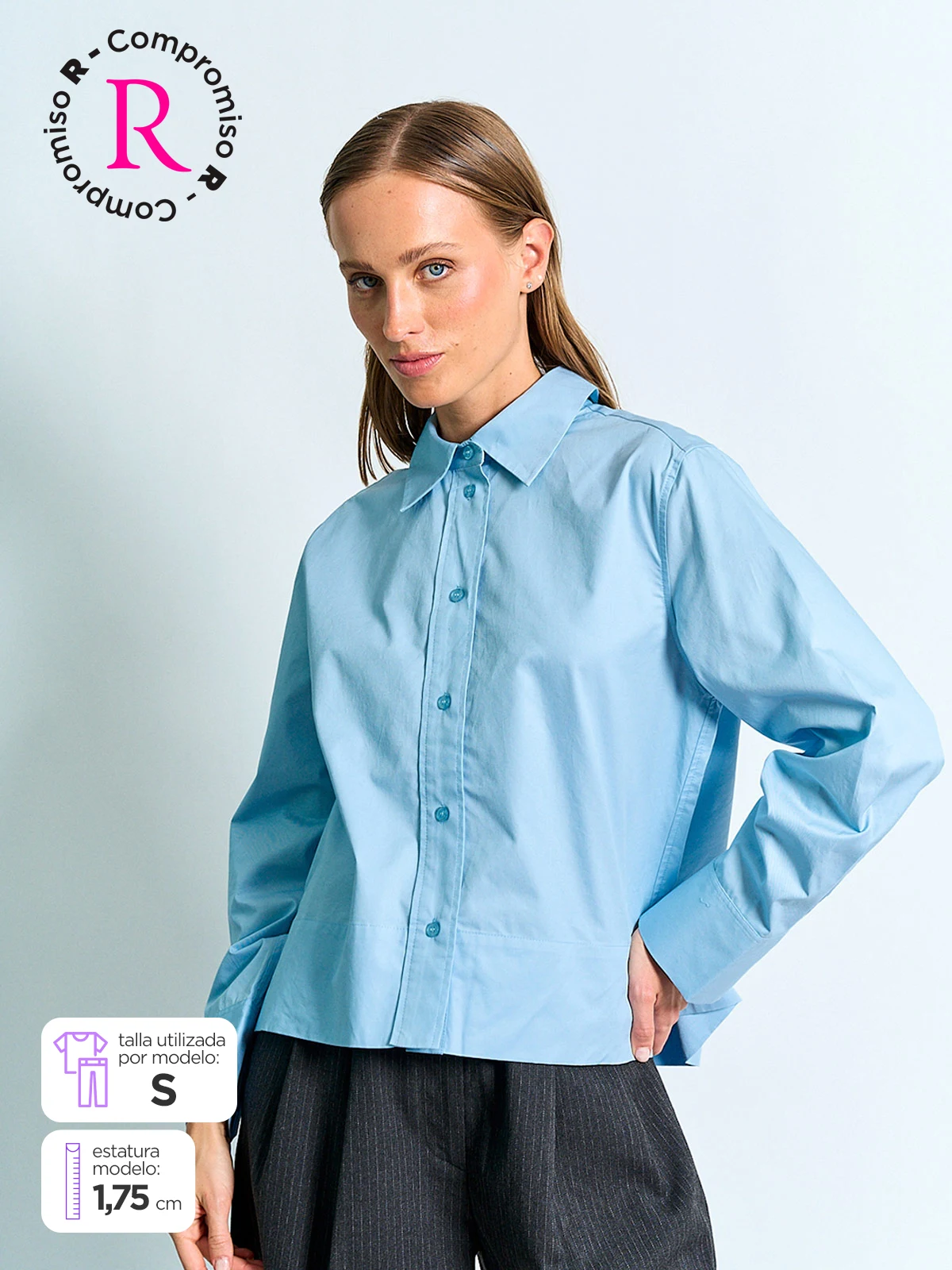 MARQUIS BLUSA MUJER MARQUIS ALGODÓN CAMISERA CROP