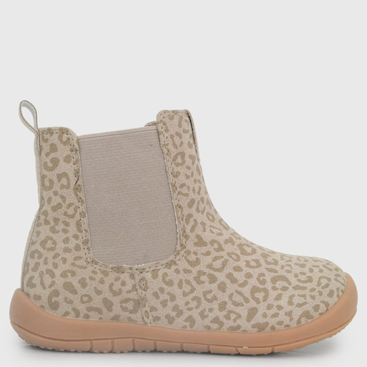 BOTINES NIÑA COLLOKY BOOTIE CHELSEA ESTAMPADO TABACO - 1