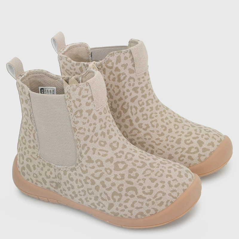 BOTINES NIÑA COLLOKY BOOTIE CHELSEA ESTAMPADO TABACO - 2